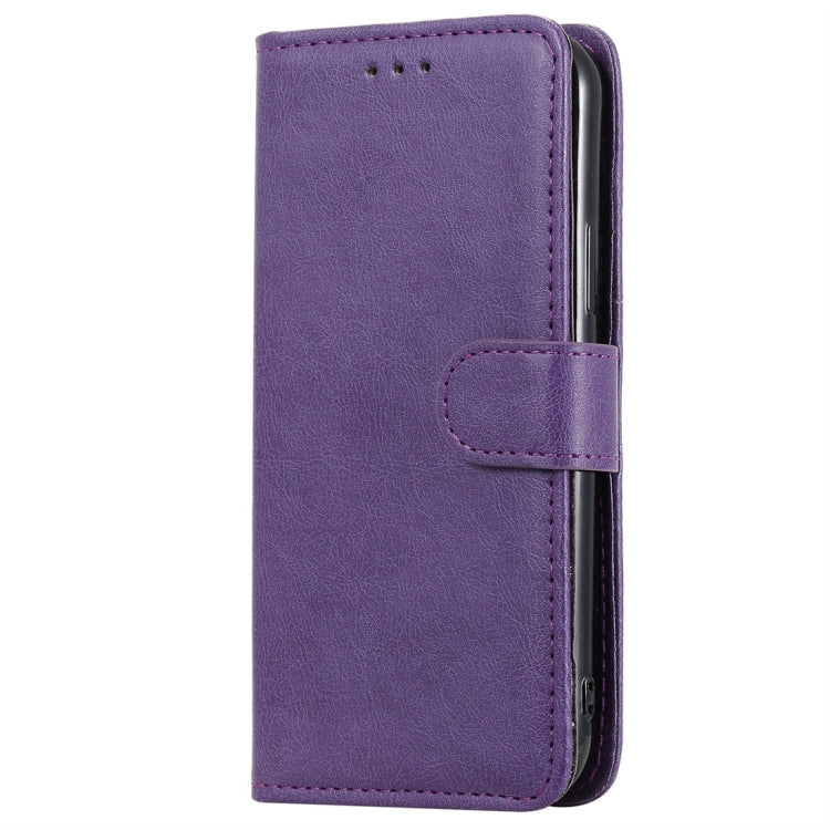 For iPhone 11 Pro Solid Color Horizontal Flip Protective Case with Holder & Card Slots & Wallet & Photo Frame & Lanyard