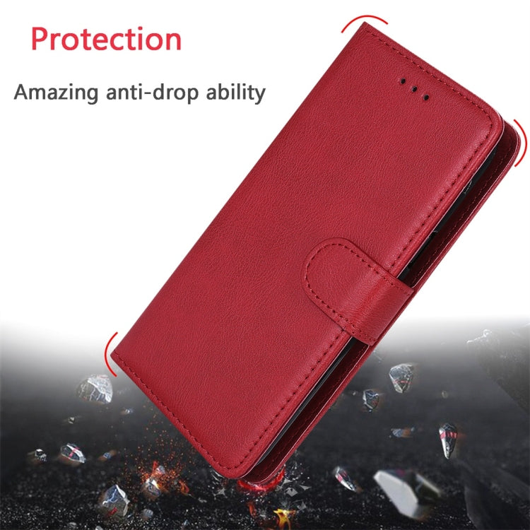 For iPhone 11 Pro Max Solid Color Horizontal Flip Protective Case with Holder & Card Slots & Wallet & Photo Frame & Lanyard