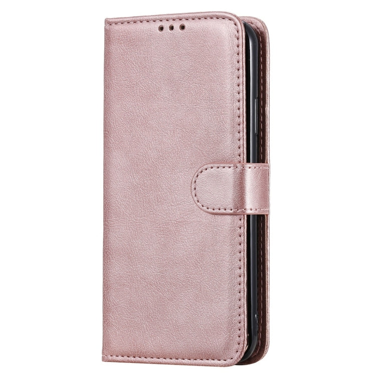 For iPhone 11 Pro Max Solid Color Horizontal Flip Protective Case with Holder & Card Slots & Wallet & Photo Frame & Lanyard