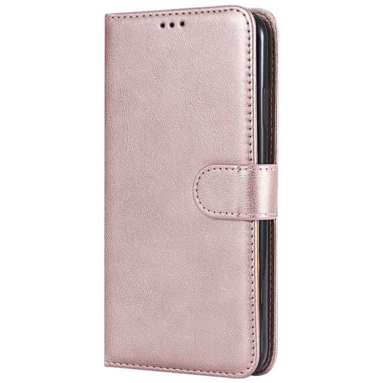 For iPhone XS Max Solid Color Horizontal Flip Protective Case with Holder & Card Slots & Wallet & Photo Frame & Lanyard
