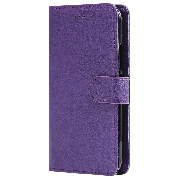 For Motorola Moto G5 Plus Solid Color Horizontal Flip Protective Case with Holder & Card Slots & Wallet & Photo Frame & Lanyard