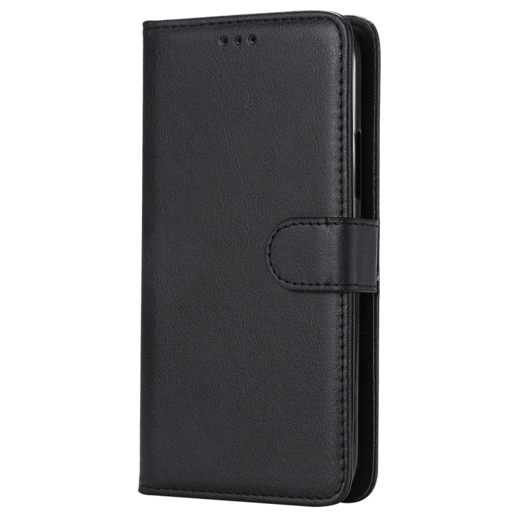 For Motorola Moto G5s Plus Solid Color Horizontal Flip Protective Case with Holder & Card Slots & Wallet & Photo Frame & Lanyard