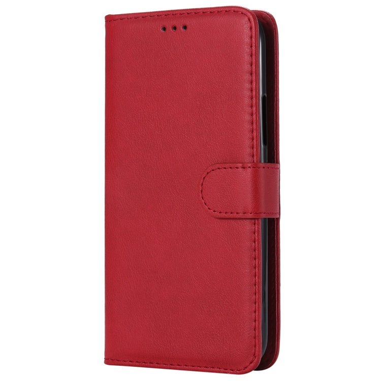 For Motorola Moto G5s Plus Solid Color Horizontal Flip Protective Case with Holder & Card Slots & Wallet & Photo Frame & Lanyard