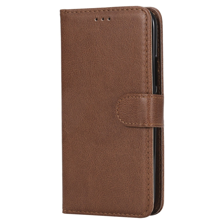 For Motorola Moto G5s Solid Color Horizontal Flip Protective Case with Holder & Card Slots & Wallet & Photo Frame & Lanyard