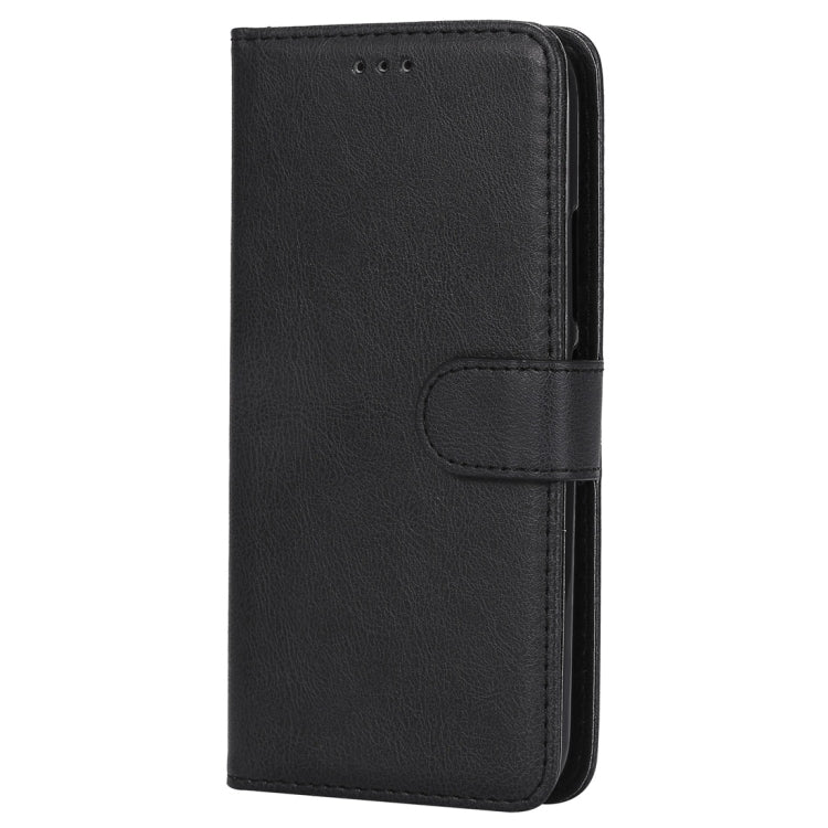 For Motorola Moto G5s Solid Color Horizontal Flip Protective Case with Holder & Card Slots & Wallet & Photo Frame & Lanyard