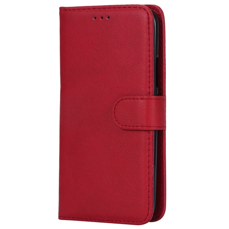 For Motorola Moto G5s Solid Color Horizontal Flip Protective Case with Holder & Card Slots & Wallet & Photo Frame & Lanyard