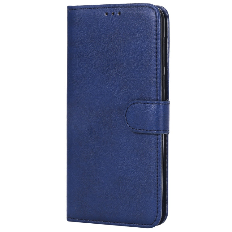 For Motorola Moto G6 Plus Solid Color Horizontal Flip Protective Case with Holder & Card Slots & Wallet & Photo Frame & Lanyard