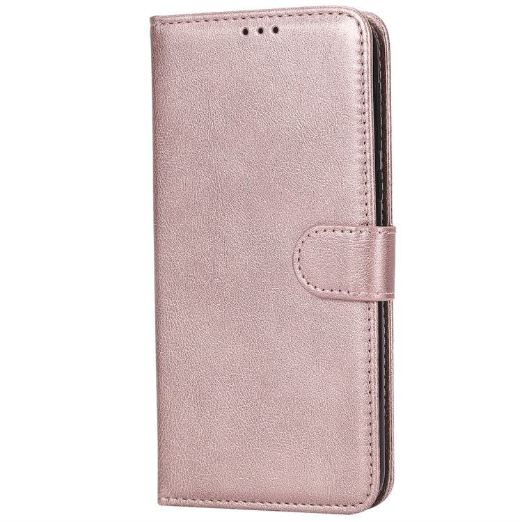 For Motorola Moto G6 Plus Solid Color Horizontal Flip Protective Case with Holder & Card Slots & Wallet & Photo Frame & Lanyard