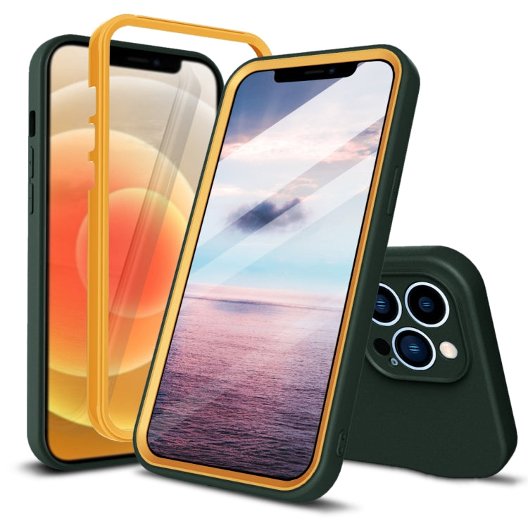 For iPhone 12 PC + TPU All-inclusive Phone Case