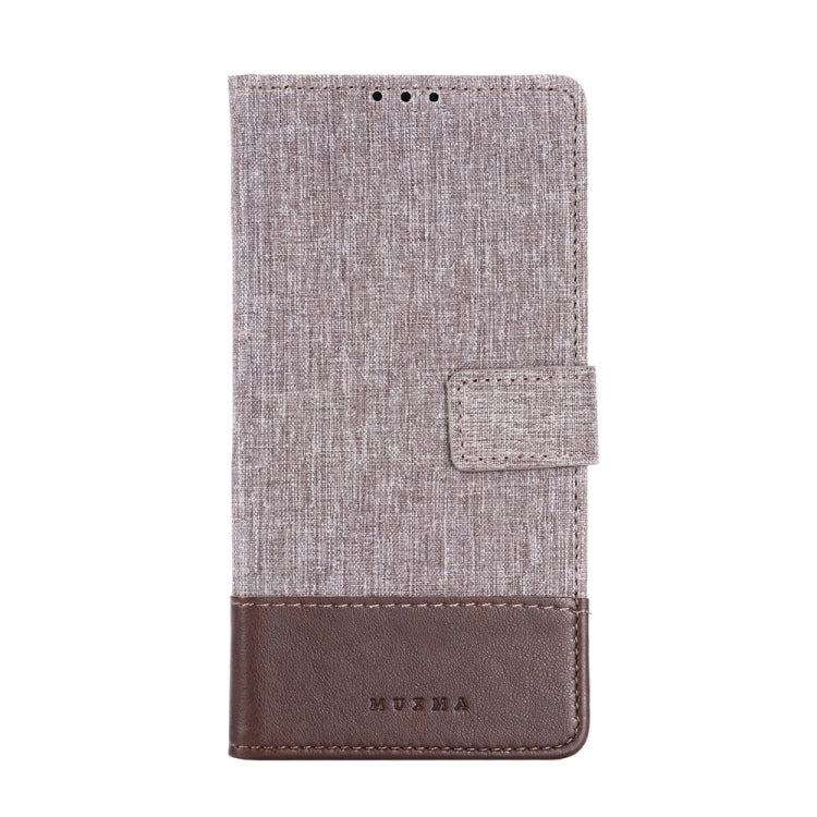 For Huawei Mate 30 MUMXA MX102 Horizontal Flip Canvas Stitching Leather Case with Holder & Card Slots & Wallet