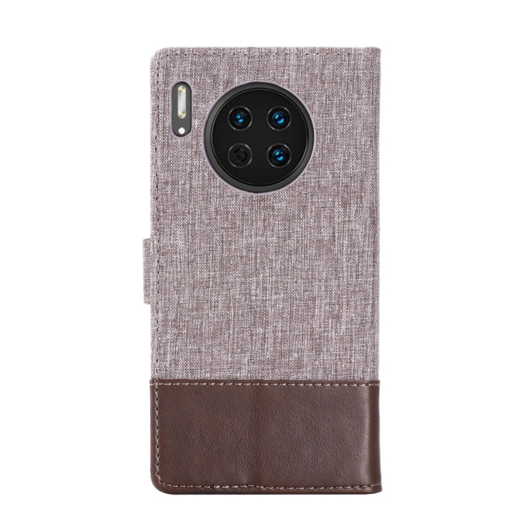 For Huawei Mate 30 MUMXA MX102 Horizontal Flip Canvas Stitching Leather Case with Holder & Card Slots & Wallet