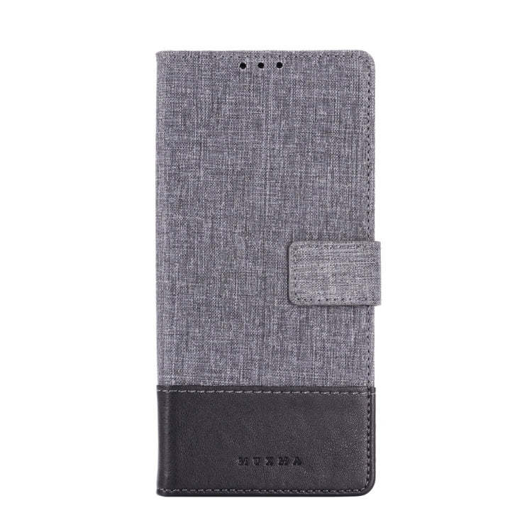 For Huawei Mate 30 Pro MUMXA MX102 Horizontal Flip Canvas Stitching Leather Case with Holder & Card Slots & Wallet
