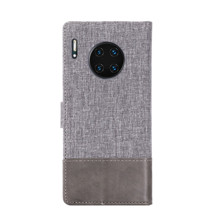 For Huawei Mate 30 Pro MUMXA MX102 Horizontal Flip Canvas Stitching Leather Case with Holder & Card Slots & Wallet