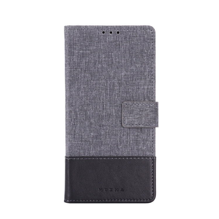 For Huawei Nova 5i Pro MUMXA MX102 Horizontal Flip Canvas Stitching Leather Case with Holder & Card Slots & Wallet