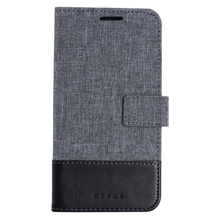For Huawei Mate 9 Lite MUMXA MX102 Horizontal Flip Canvas Stitching Leather Case with Holder & Card Slots & Wallet