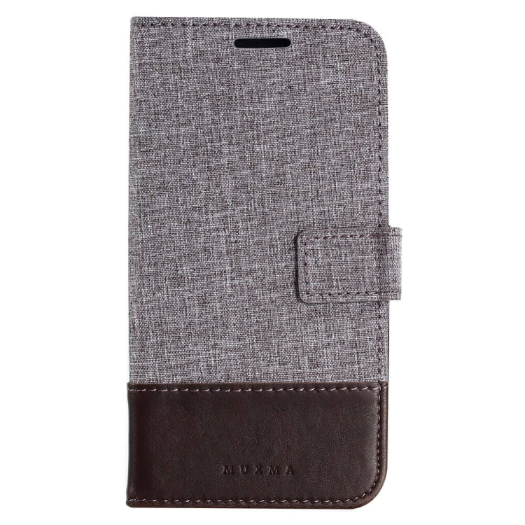 For Huawei Mate 9 Lite MUMXA MX102 Horizontal Flip Canvas Stitching Leather Case with Holder & Card Slots & Wallet