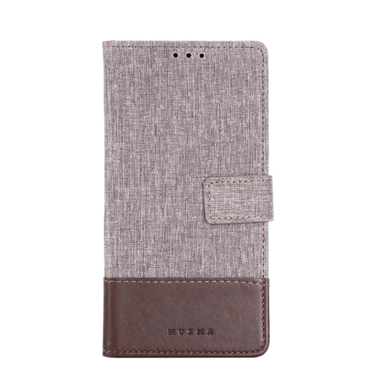 For LG W10 MUMXA MX102 Horizontal Flip Canvas Stitching Leather Case with Holder & Card Slots & Wallet