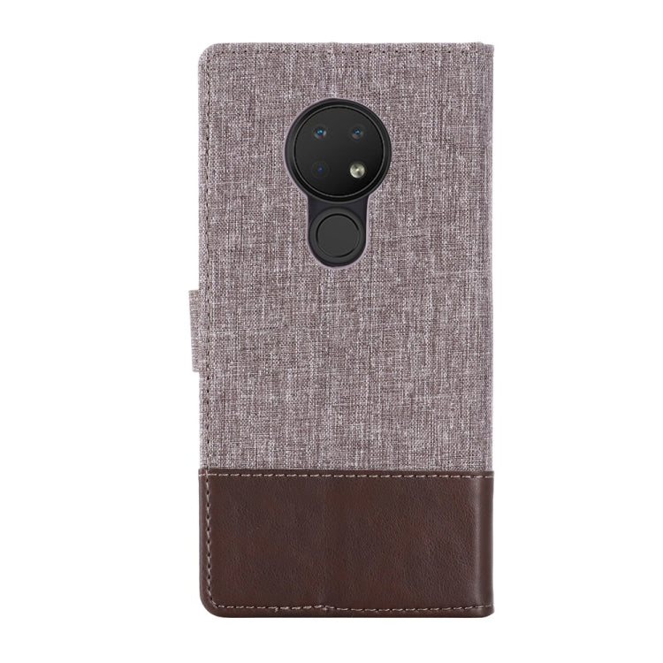 For Nokia 6.2 MUMXA MX102 Horizontal Flip Canvas Stitching Leather Case with Holder & Card Slots & Wallet