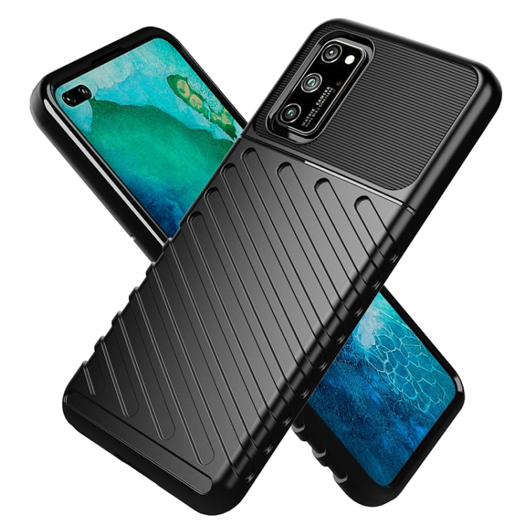 For Huawei Honor V30 Thunderbolt Shockproof TPU Soft Case(Green)