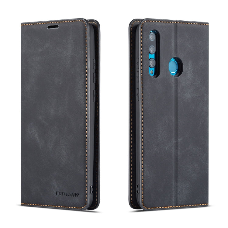 For Huawei P Smart+ (2019) Forwenw Dream Series Oil Edge Strong Magnetism Horizontal Flip Leather Case with Holder & Card Slots & Wallet & Photo Frame