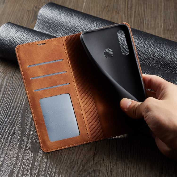 For Huawei P Smart+ (2019) Forwenw Dream Series Oil Edge Strong Magnetism Horizontal Flip Leather Case with Holder & Card Slots & Wallet & Photo Frame
