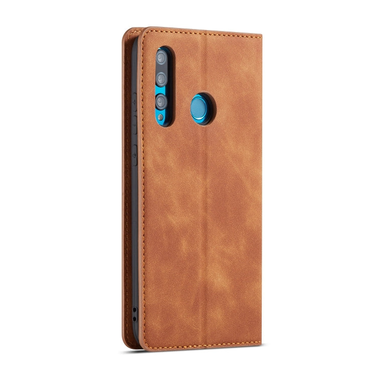For Huawei P Smart+ (2019) Forwenw Dream Series Oil Edge Strong Magnetism Horizontal Flip Leather Case with Holder & Card Slots & Wallet & Photo Frame