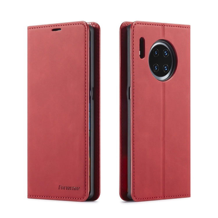 For Huawei Mate 30 Forwenw Dream Series Oil Edge Strong Magnetism Horizontal Flip Leather Case with Holder & Card Slots & Wallet & Photo Frame