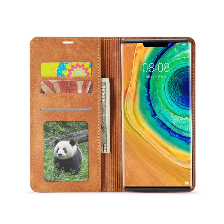 For Huawei Mate 30 Forwenw Dream Series Oil Edge Strong Magnetism Horizontal Flip Leather Case with Holder & Card Slots & Wallet & Photo Frame