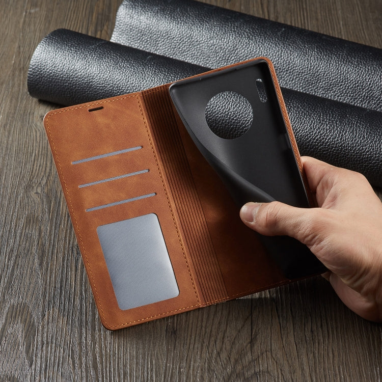For Huawei Mate 30 Forwenw Dream Series Oil Edge Strong Magnetism Horizontal Flip Leather Case with Holder & Card Slots & Wallet & Photo Frame
