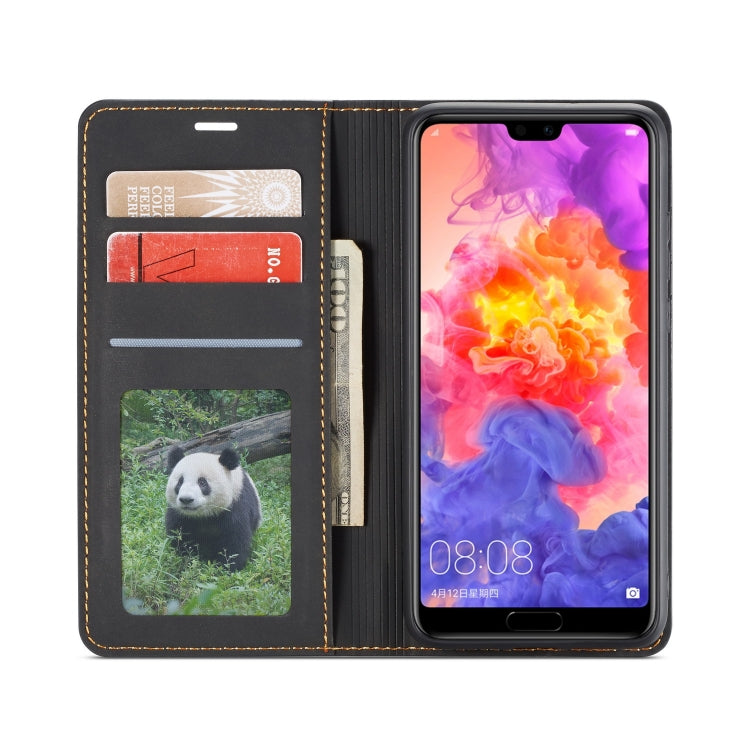 For Huawei P20 Forwenw Dream Series Oil Edge Strong Magnetism Horizontal Flip Leather Case with Holder & Card Slots & Wallet & Photo Frame