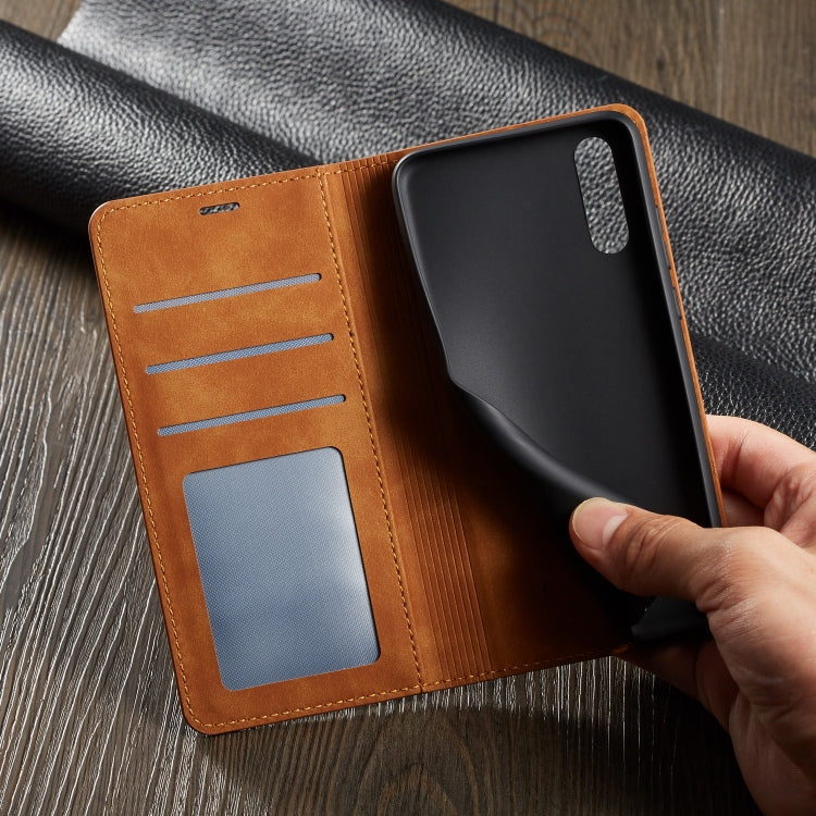 For Huawei P20 Forwenw Dream Series Oil Edge Strong Magnetism Horizontal Flip Leather Case with Holder & Card Slots & Wallet & Photo Frame