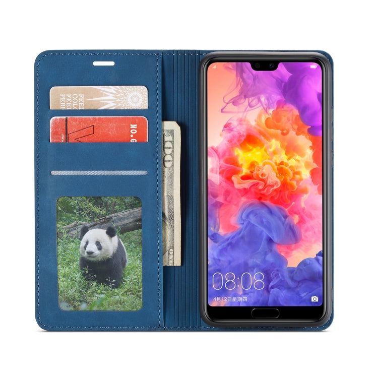 For Huawei P20 Forwenw Dream Series Oil Edge Strong Magnetism Horizontal Flip Leather Case with Holder & Card Slots & Wallet & Photo Frame