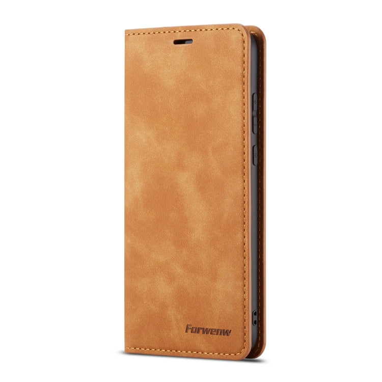 For Huawei P20 Forwenw Dream Series Oil Edge Strong Magnetism Horizontal Flip Leather Case with Holder & Card Slots & Wallet & Photo Frame
