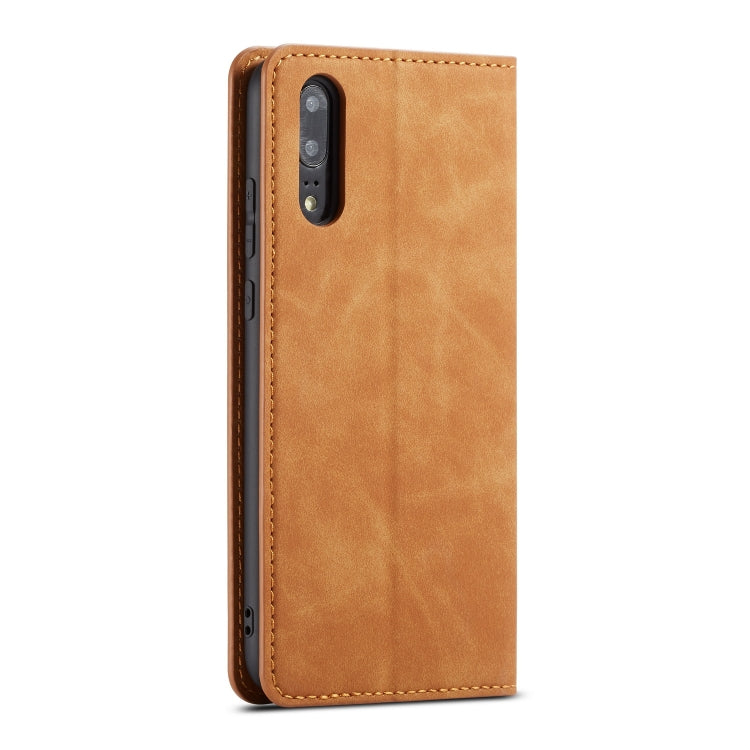 For Huawei P20 Forwenw Dream Series Oil Edge Strong Magnetism Horizontal Flip Leather Case with Holder & Card Slots & Wallet & Photo Frame