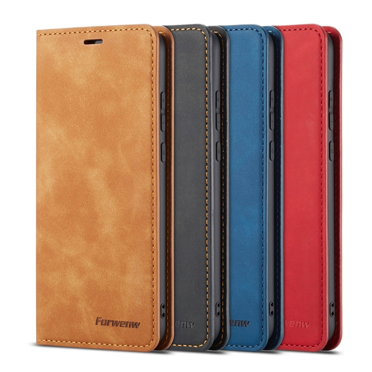 For Huawei P20 Forwenw Dream Series Oil Edge Strong Magnetism Horizontal Flip Leather Case with Holder & Card Slots & Wallet & Photo Frame
