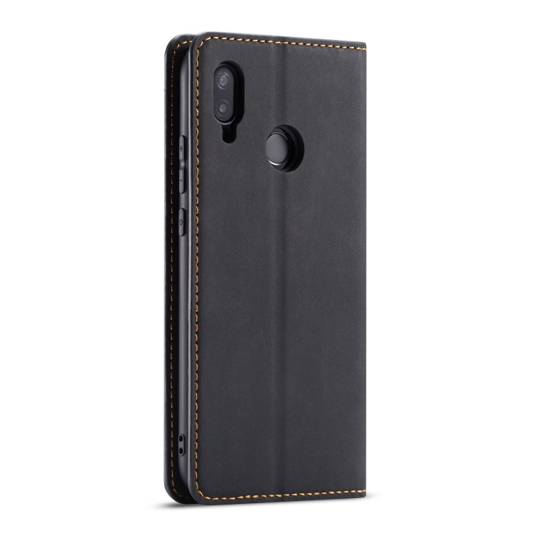 For Huawei P20 Lite Forwenw Dream Series Oil Edge Strong Magnetism Horizontal Flip Leather Case with Holder & Card Slots & Wallet & Photo Frame