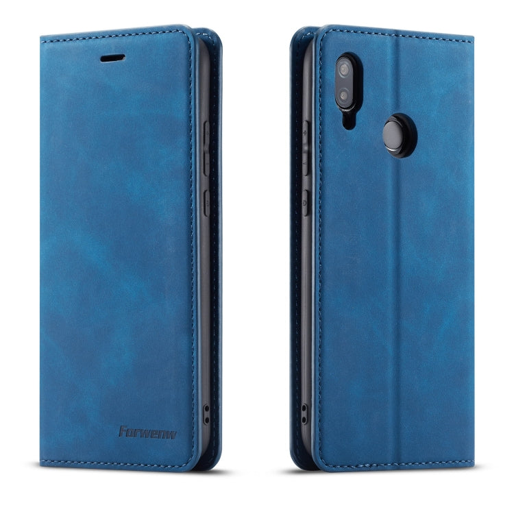 For Huawei P20 Lite Forwenw Dream Series Oil Edge Strong Magnetism Horizontal Flip Leather Case with Holder & Card Slots & Wallet & Photo Frame