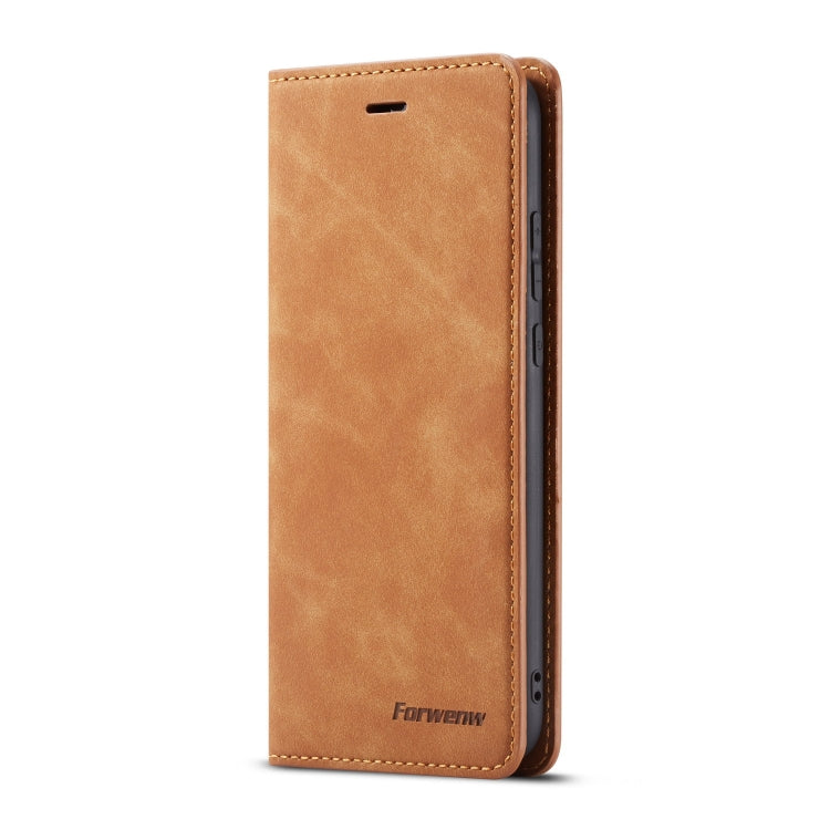 For Huawei P20 Lite Forwenw Dream Series Oil Edge Strong Magnetism Horizontal Flip Leather Case with Holder & Card Slots & Wallet & Photo Frame