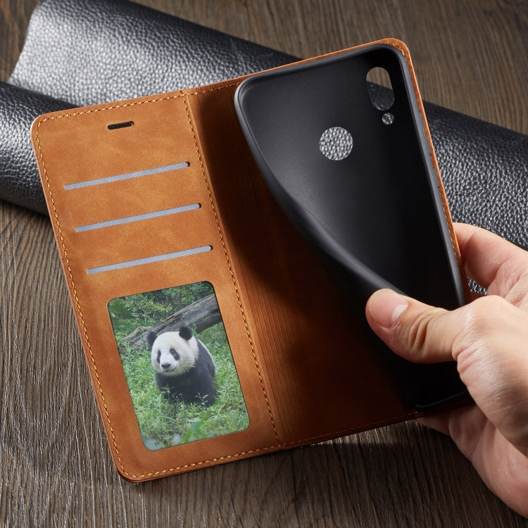 For Huawei P20 Lite Forwenw Dream Series Oil Edge Strong Magnetism Horizontal Flip Leather Case with Holder & Card Slots & Wallet & Photo Frame