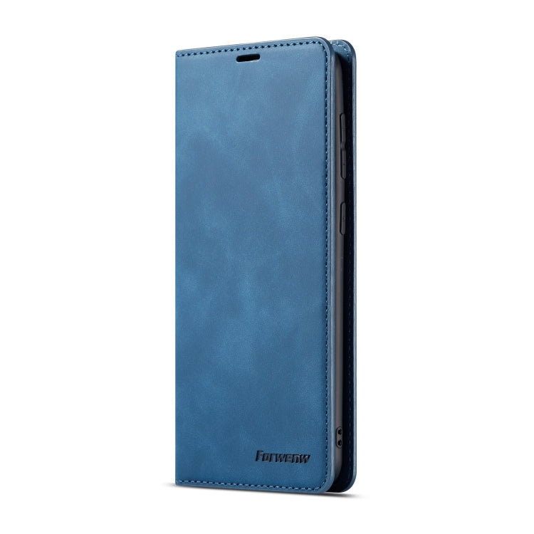 For Galaxy A30 Forwenw Dream Series Oil Edge Strong Magnetism Horizontal Flip Leather Case with Holder & Card Slots & Wallet & Photo Frame