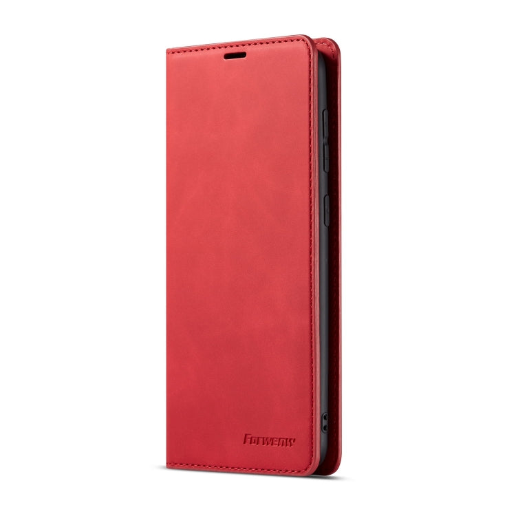 For Galaxy A40 Forwenw Dream Series Oil Edge Strong Magnetism Horizontal Flip Leather Case with Holder & Card Slots & Wallet & Photo Frame