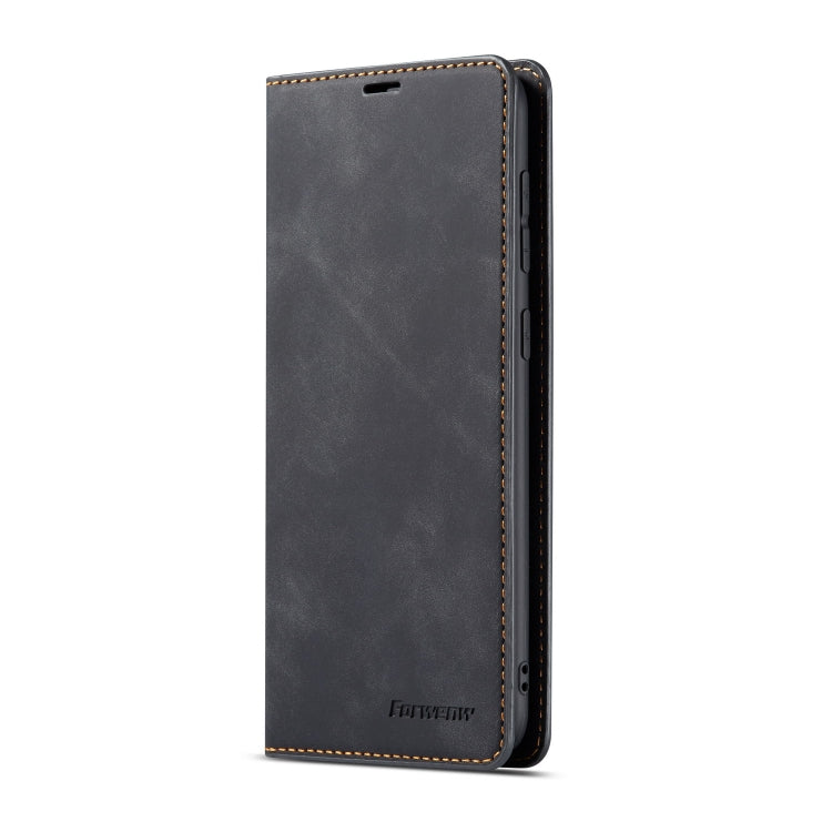 For Galaxy A60 Forwenw Dream Series Oil Edge Strong Magnetism Horizontal Flip Leather Case with Holder & Card Slots & Wallet & Photo Frame