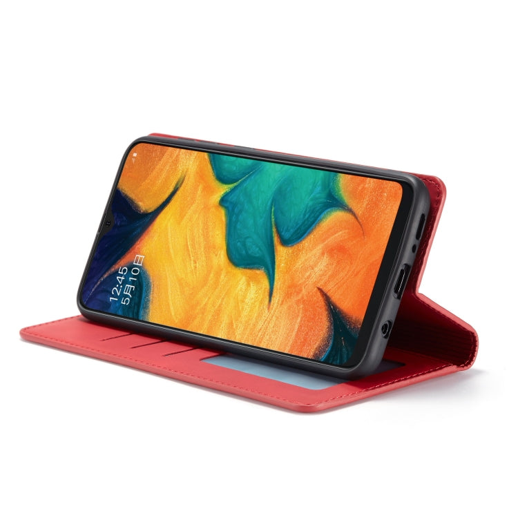 For Galaxy A20e Forwenw Dream Series Oil Edge Strong Magnetism Horizontal Flip Leather Case with Holder & Card Slots & Wallet & Photo Frame