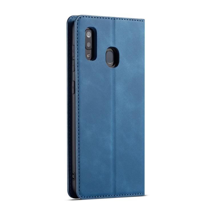 For Galaxy A20e Forwenw Dream Series Oil Edge Strong Magnetism Horizontal Flip Leather Case with Holder & Card Slots & Wallet & Photo Frame