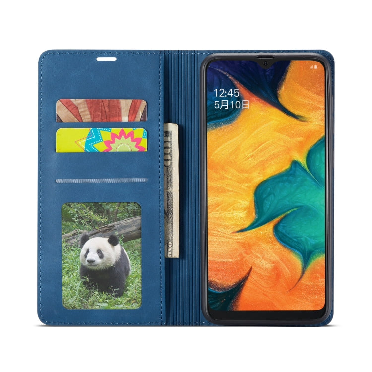 For Galaxy A20e Forwenw Dream Series Oil Edge Strong Magnetism Horizontal Flip Leather Case with Holder & Card Slots & Wallet & Photo Frame