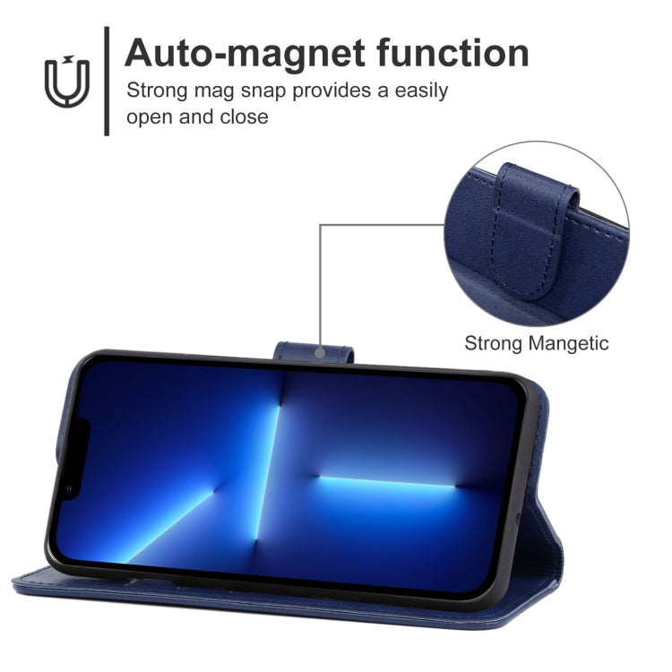 For iPhone 13 Pro Leather Phone Case