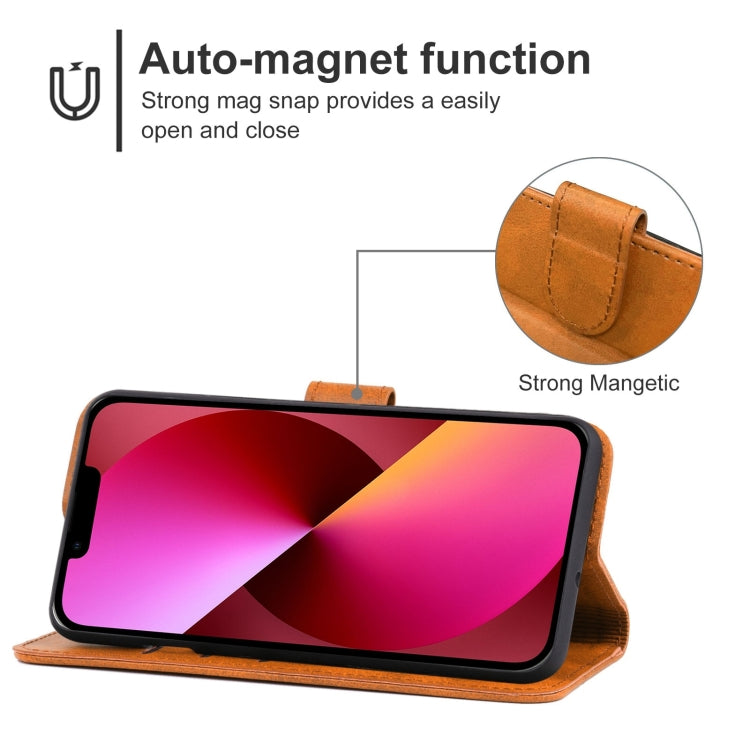 For iPhone 13 Leather Phone Case