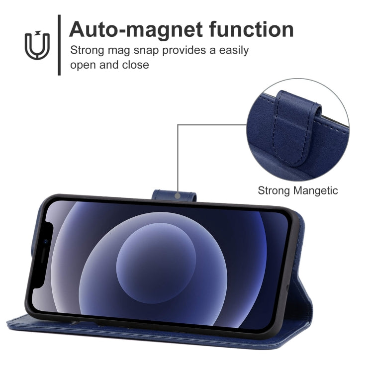 For iPhone 12 mini Leather Phone Case