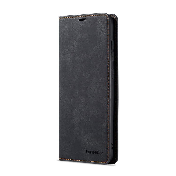 For Galaxy A50 Forwenw Dream Series Oil Edge Strong Magnetism Horizontal Flip Leather Case with Holder & Card Slots & Wallet & Photo Frame
