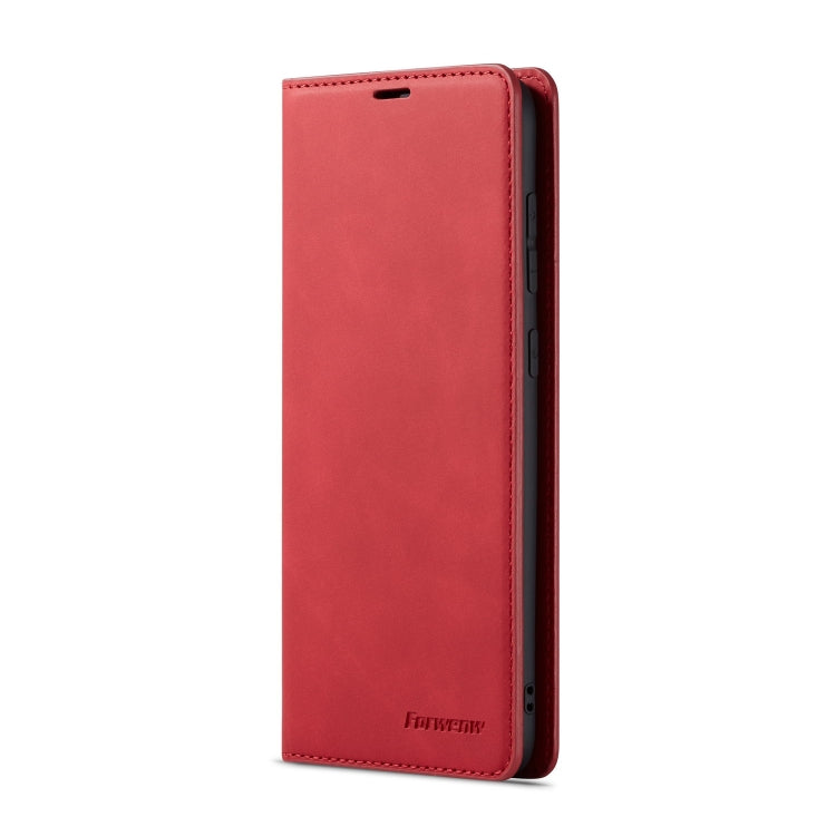 For Galaxy A50 Forwenw Dream Series Oil Edge Strong Magnetism Horizontal Flip Leather Case with Holder & Card Slots & Wallet & Photo Frame